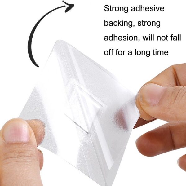 Multifunctional Rotating 7 Claws Hook Kitchen Storage 360 Degrees Without Trace Hooks (White) - Image 3