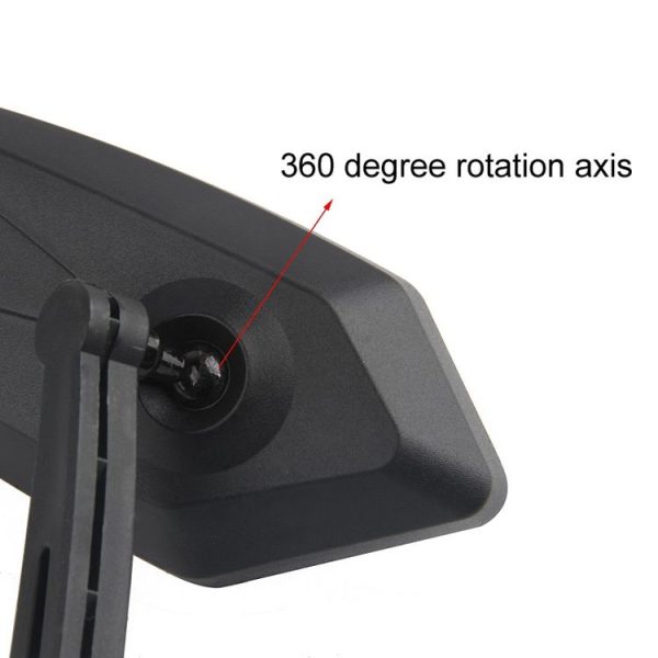 Mountain Bike High Definition Flat Reflective Rearview Mirror, Specification: Single Left - Image 5