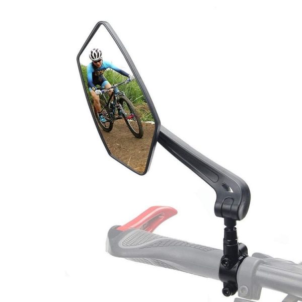 Mountain Bike High Definition Flat Reflective Rearview Mirror, Specification: Single Left - Image 6