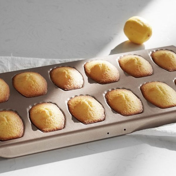BM1067 Shell Shaped Non-stick Cake Mold Kitchen Biscuit Pan Baking Mold, Specification: 4pcs Shell - Image 5