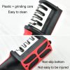 Kitchen Multifunctional Hangable Multi-segment Handheld Knife Sharpener, Specification: 3 Stage - Image 5