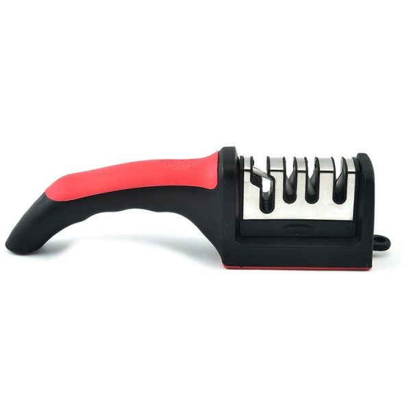 Kitchen Multifunctional Hangable Multi-segment Handheld Knife Sharpener, Specification: 4 Stage