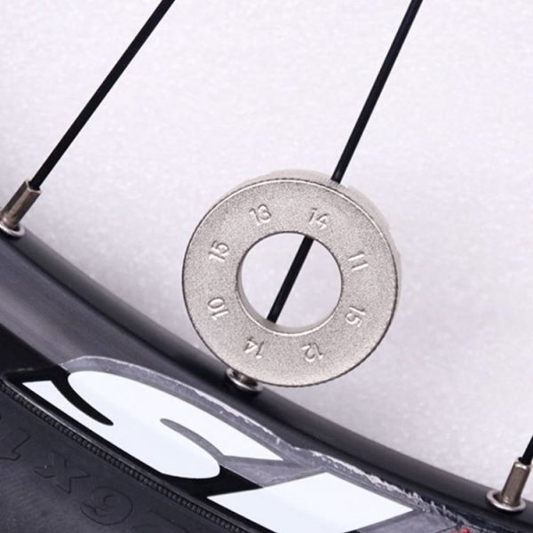 Wrench+Spoke Wrench+Valve Core Lock+2 Tire Lever Chrome Molybdenum Steel Mountain Bike Spoke Wrench Set - Image 4