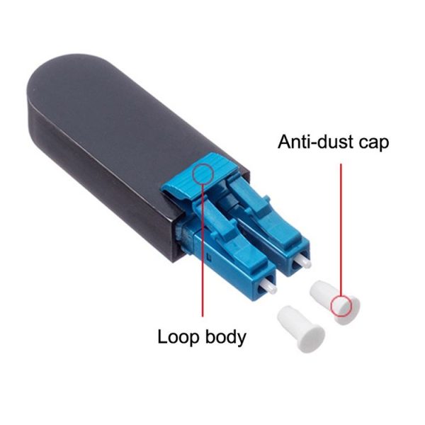 LC / UPC Optical Fiber Connecter LC Back Loop Module Single Mode Optical Fiber Loopers - Image 3