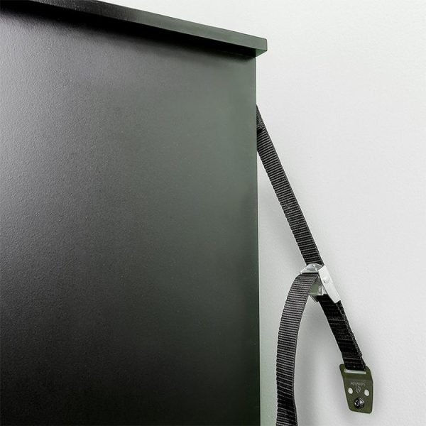 2pcs TV And Furniture Anti Tip Straps Baby Safety Lock Protection 2.5x80cm (Black) - Image 5
