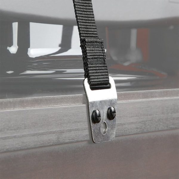 2pcs TV And Furniture Anti Tip Straps Baby Safety Lock Protection 2.5x80cm (Black) - Image 6