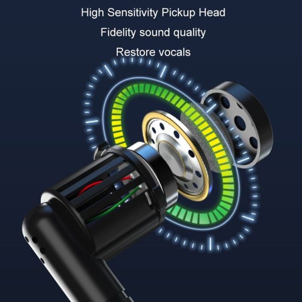 1 for 1 6.35mm Interface Wireless Head-Mounted Condenser Microphone Anti-Howling Loudspeaker - Image 4