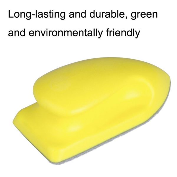 2pcs Car Sewing Multi-function Nano Clean Brush Interior Leather Seat Remove Dirt and Clean Brush (Yellow) - Image 5