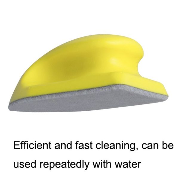 2pcs Car Sewing Multi-function Nano Clean Brush Interior Leather Seat Remove Dirt and Clean Brush (Yellow) - Image 6