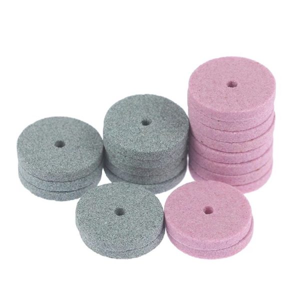 80pcs Small Grinding Wheel Sanding Blade Mini Sanding Machine Accessories, Color: Red - Image 5