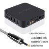 EMK QH4.0 Mini Toslink 3.5mm Interface SPDIF Audio Fiber Optical, Length: 1m (Black) - Image 5