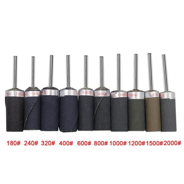 10pcs 3mm Handle Mirror Polishing Paper Stick, Mesh: 2000 - Image 4