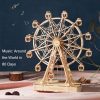 Rolife TG501 Eiffel Tower 3D Three -Dimensional Puzzle Board Children Wood Puzzles Model - Image 4