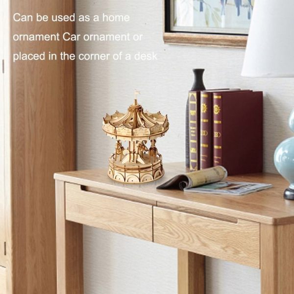 Rolife TG501 Eiffel Tower 3D Three -Dimensional Puzzle Board Children Wood Puzzles Model - Image 5