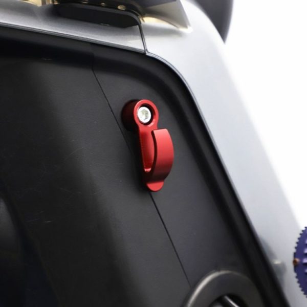 2pcs Motorcycle Modified Helmet Hook Scooter Side Storage Hook (Gold) - Image 5