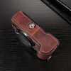 FUJIFILM X-T5 Camera Cowhide Bag Anti-scratch Protective Case Base Cover (Black) - Image 3