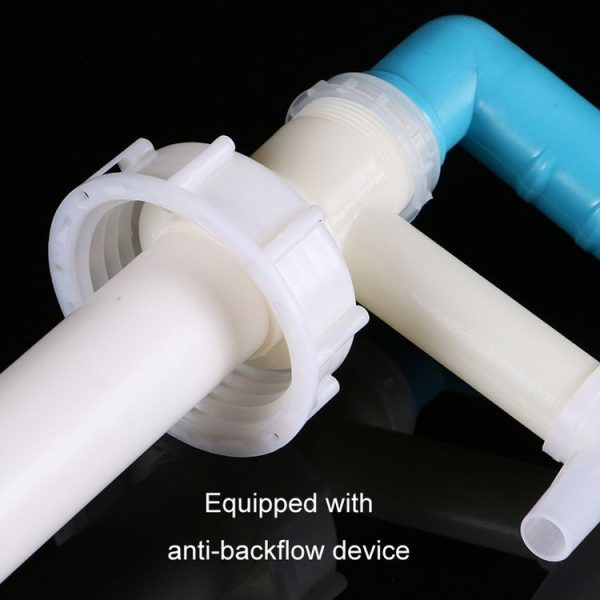Manual Oil Extractor Plastic Aspirator Liquefaction Chemical Tube Soft Lid 5.4cm - Image 4