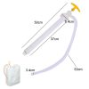 Manual Oil Extractor Plastic Aspirator Liquefaction Chemical Tube Hose Soft Lid 5.4cm - Image 3