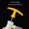 Manual Oil Extractor Plastic Aspirator Liquefaction Chemical Tube Hose Soft Lid 5.4cm - Image 4