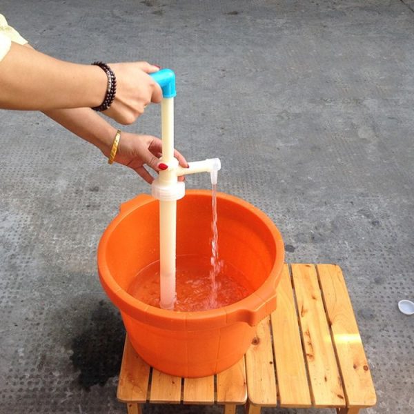 Manual Oil Extractor Plastic Aspirator Liquefaction Chemical Tube Hose Soft Lid 5.4cm - Image 7