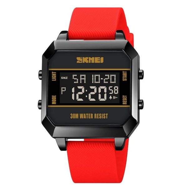 SKMEI 1848 Fashion Multifunctional Student Sports Waterproof Men Watch (Red)