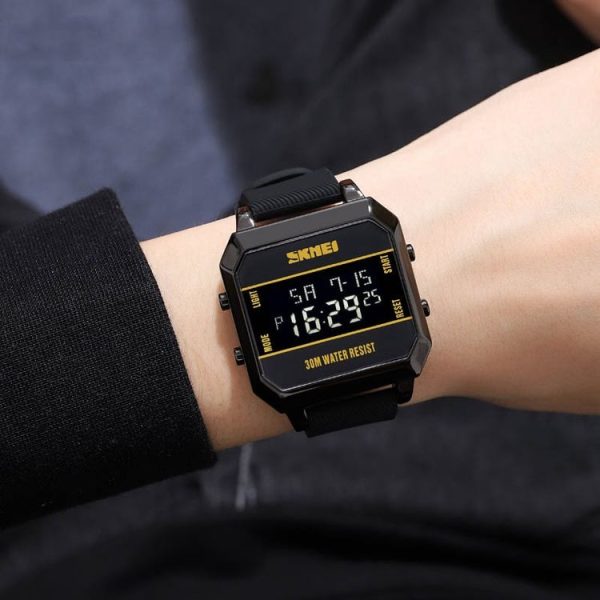 SKMEI 1848 Fashion Multifunctional Student Sports Waterproof Men Watch (Red) - Image 7