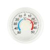 Round Plastic Doors And Windows Simple Pointer Winter And Summer Thermometer - Image 2