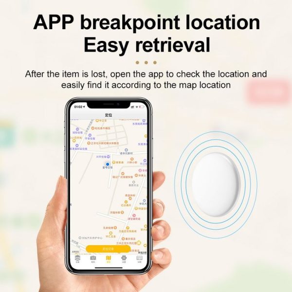 R20 Bluetooth Anti-Loss Device Pet Children Elderly GPS Tracking Locator With Protective Cover Kit - Image 4