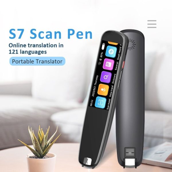 S7 Offline Scanning Translation Dictionary Pen Translation Pen 12 Language Mutual Translation Scanning Pen - Image 2