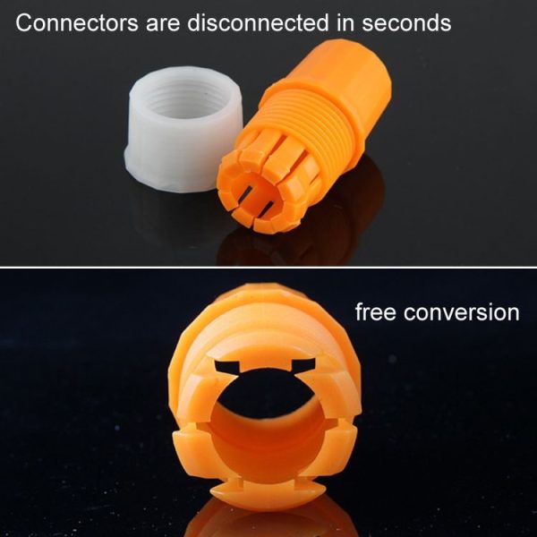 30pcs Faucet Connector Hose To Hard Tube Quick Connector (Snail Buckle) - Image 4