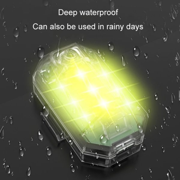 Remote Control LED Car Modified Electric Car Warning Tail Light, Specification: 2 Light +1 RC - Image 4