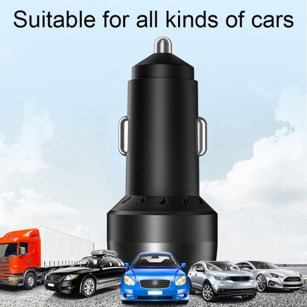 IBD355-1UC 18W+45W Smart Car Charger Dual-port Metal Phone Fast Charger (QC3.0+PD 3.0) - Image 6