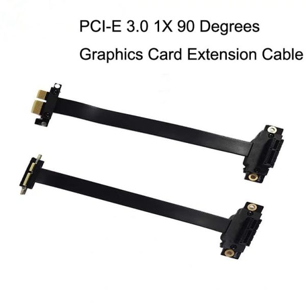 PCI-E 3.0 1X 90 Degrees Graphics Card / Wireless Network Card Extension Cable, Cable Length: 40cm - Image 2