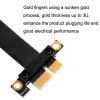 PCI-E 3.0 1X 90 Degrees Graphics Card / Wireless Network Card Extension Cable, Cable Length: 50cm - Image 3
