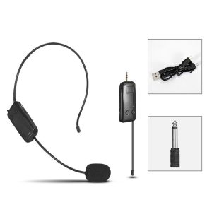 One For One UHF Wireless Headset Microphone Lavalier Headset Amplifier