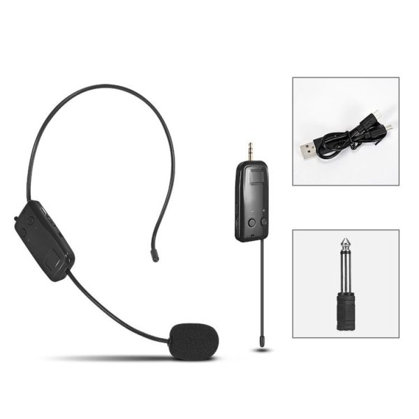 One For One UHF Wireless Headset Microphone Lavalier Headset Amplifier