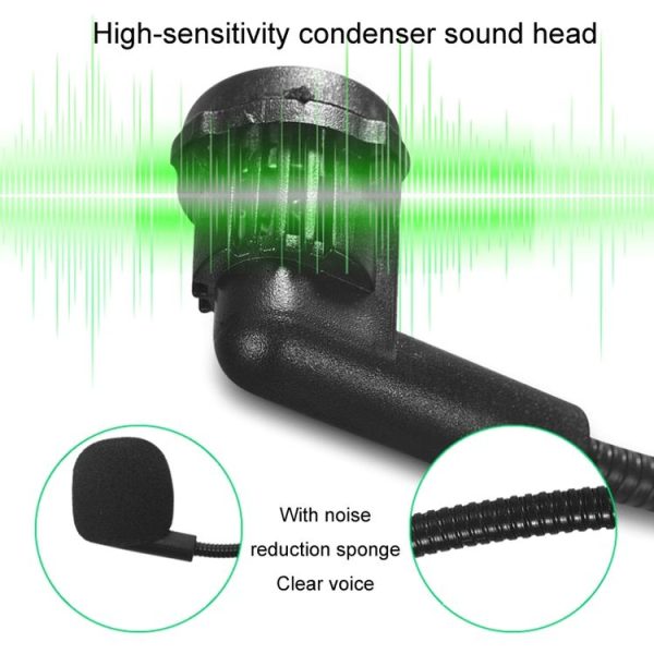 One For Two UHF Wireless Headset Microphone Lavalier Headset Amplifier - Image 4
