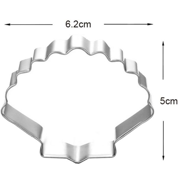 3 in 1 Ocean Series Seahorse Starfish Shell Baking Moulds Flip Sugar Cookie Mould - Image 4