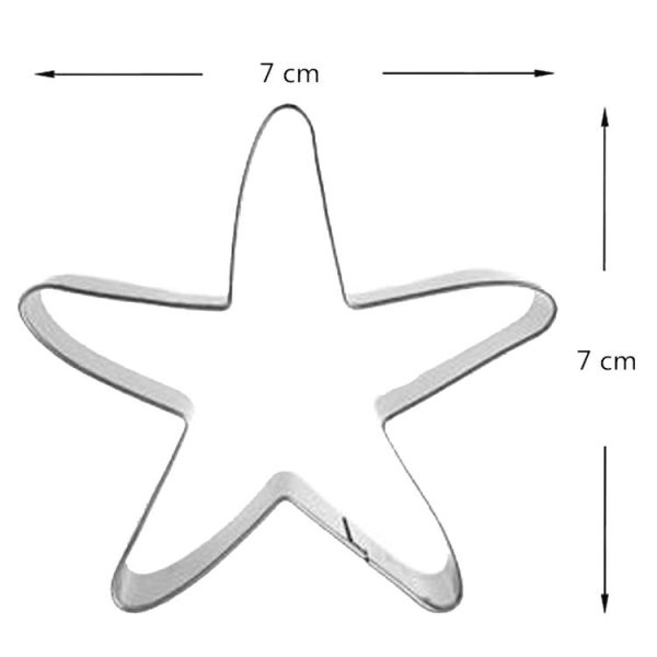 3 in 1 Ocean Series Seahorse Starfish Shell Baking Moulds Flip Sugar Cookie Mould - Image 5