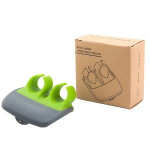 Palm Hand Peeler For Potato, Fruit, Kitchen Vegetable Peeler (Green)