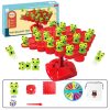 Children Stacking Fun Double Interactive Balance Top Tower, Style: English Color Box Balance Tree - Image 2
