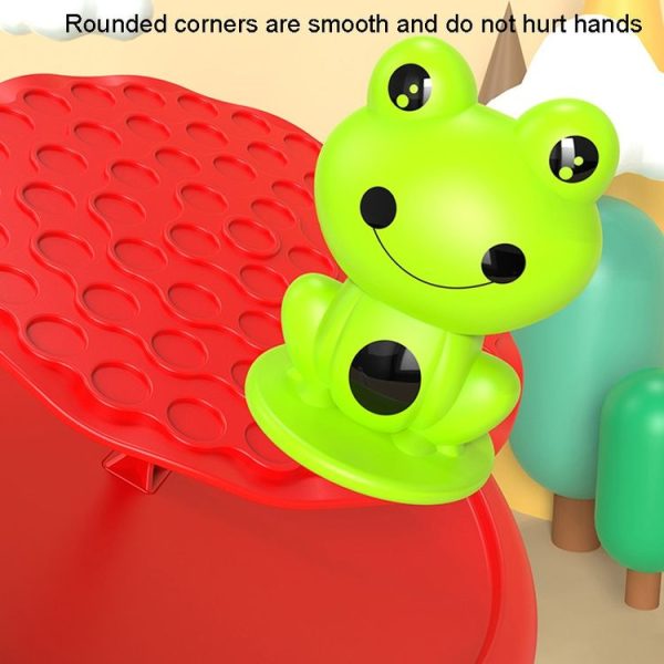 Children Stacking Fun Double Interactive Balance Top Tower, Style: English Color Box Balance Tree - Image 5