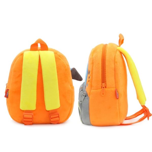 3D Cartoon Trucks Cars Plush Kids Backpack Children School Bags (Bulk Machine) - Image 3