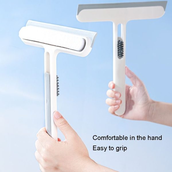 4 In 1 Glass Cleaning Water Wiper Mirror Scraper - Image 4