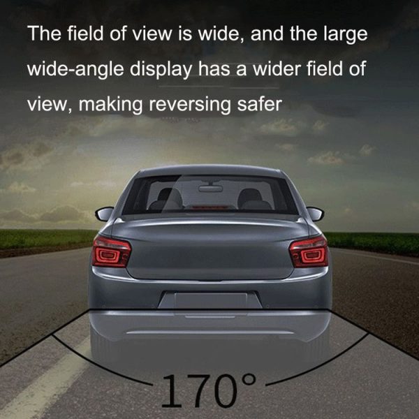 R0003 LED Fill Light External Reversing Video Camera HD Night Vision CCD Car Camera 12 Lights Camera (P System) - Image 6
