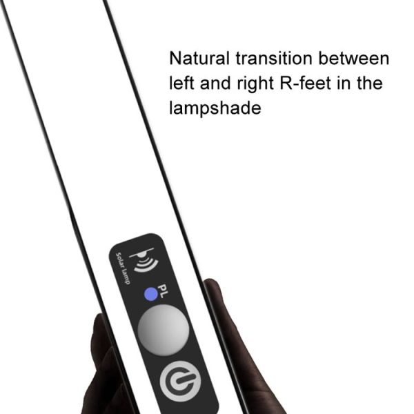 TX-200 Solar Landscape Waterproof Decoration Staircase Light Human Body Induction Lamp, Color: Black Shell White Light+Bracket - Image 6