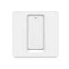 Tuya ZigBee Smart Single-fire Zero-fire Sharing Switch Phone Control Voice Panel EU Plug, Spec: 1 Button