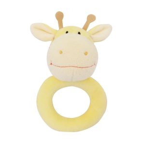 Baby Hand Rattles Toys Hand Grip Stick Newborn Soothing Toys, Style: Giraffe