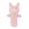 Baby Hand Rattles Toys Hand Grip Stick Newborn Soothing Toys, Style: Piggy