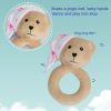 Baby Hand Rattles Toys Hand Grip Stick Newborn Soothing Toys, Style: Piggy - Image 4